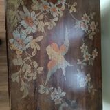 4 nesting tables painted decoration