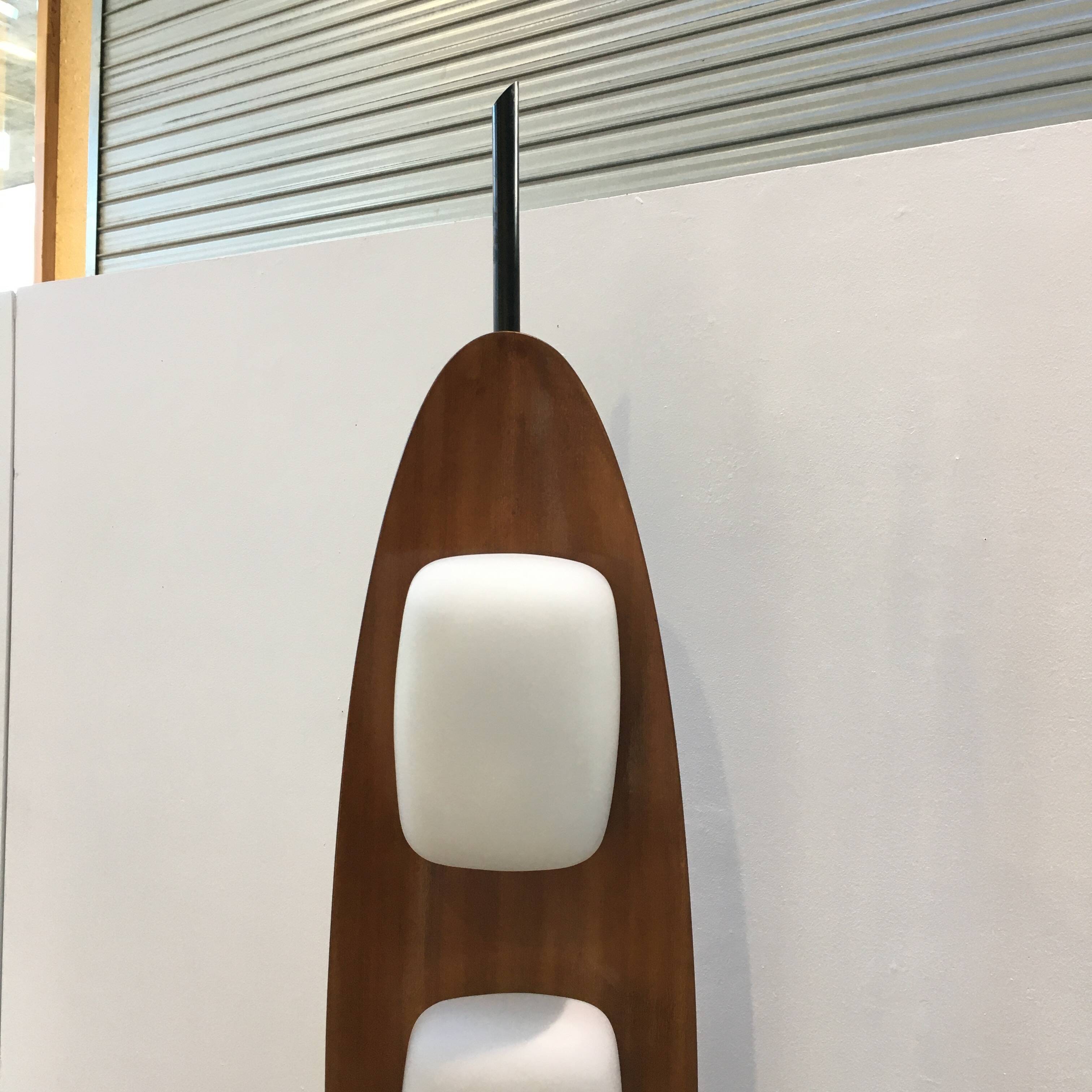 Surf board lamp by Goffredo Reggiani