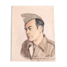 Portrait of a man, military, 40s