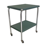 Industrial service metal and imitation leather green