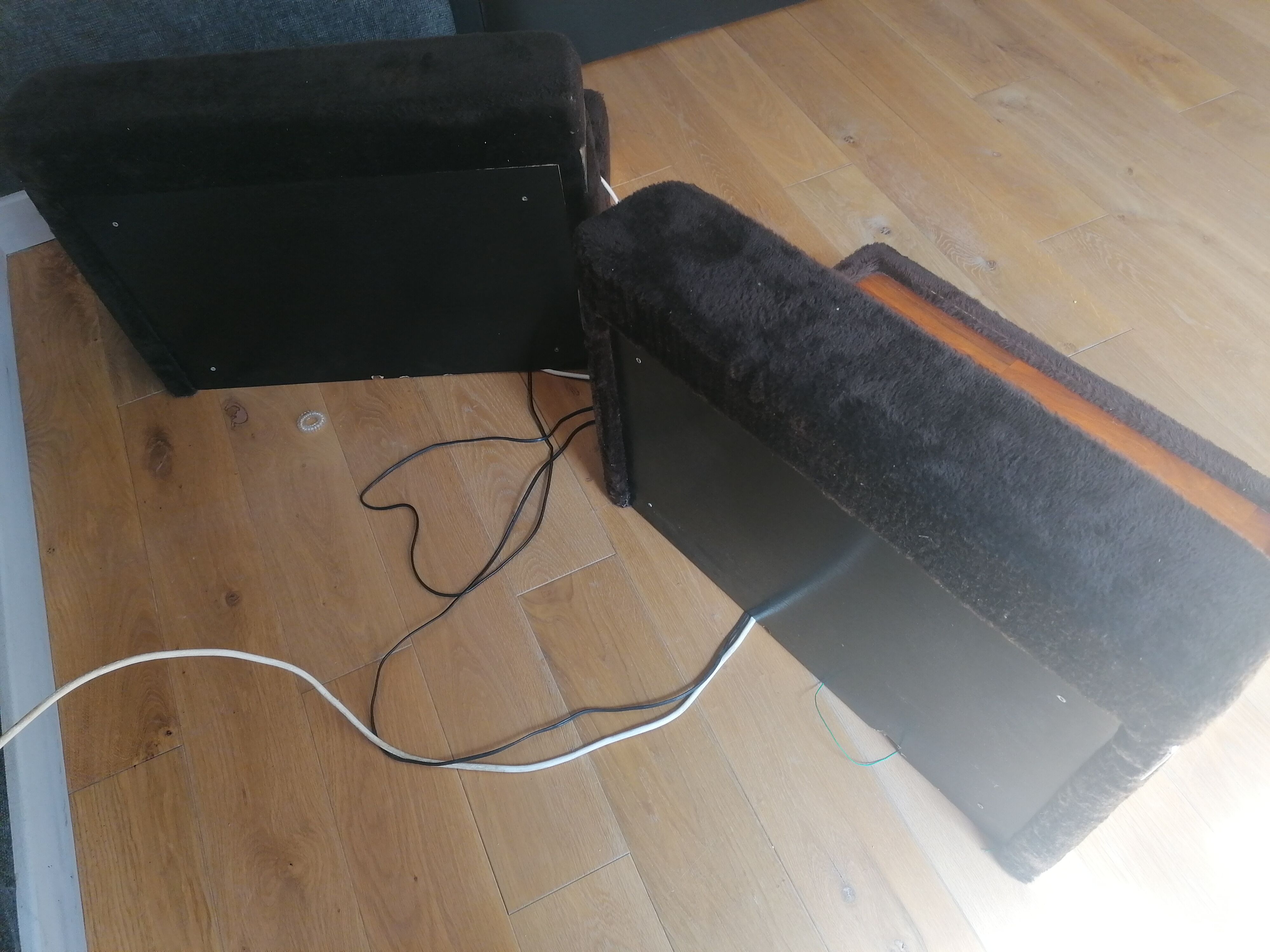 Vintage bedside table.