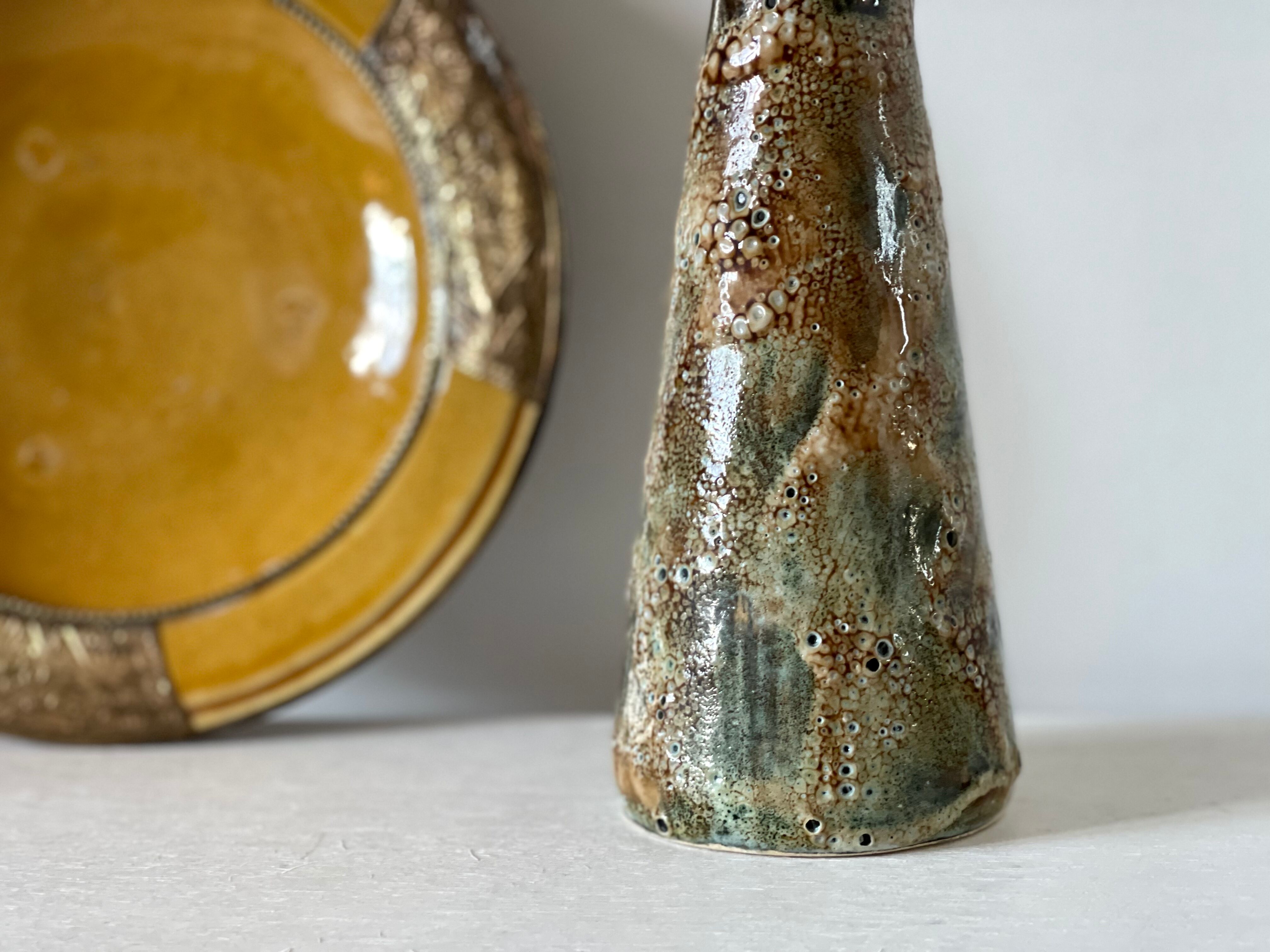 Ceramic vase from Tamegroute