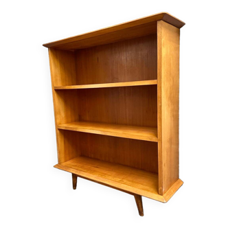 Vintage bookshelf with compass feet