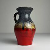 Vintage ceramic vase, West Germany, 1970.