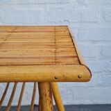 Rattan bedside table 1960