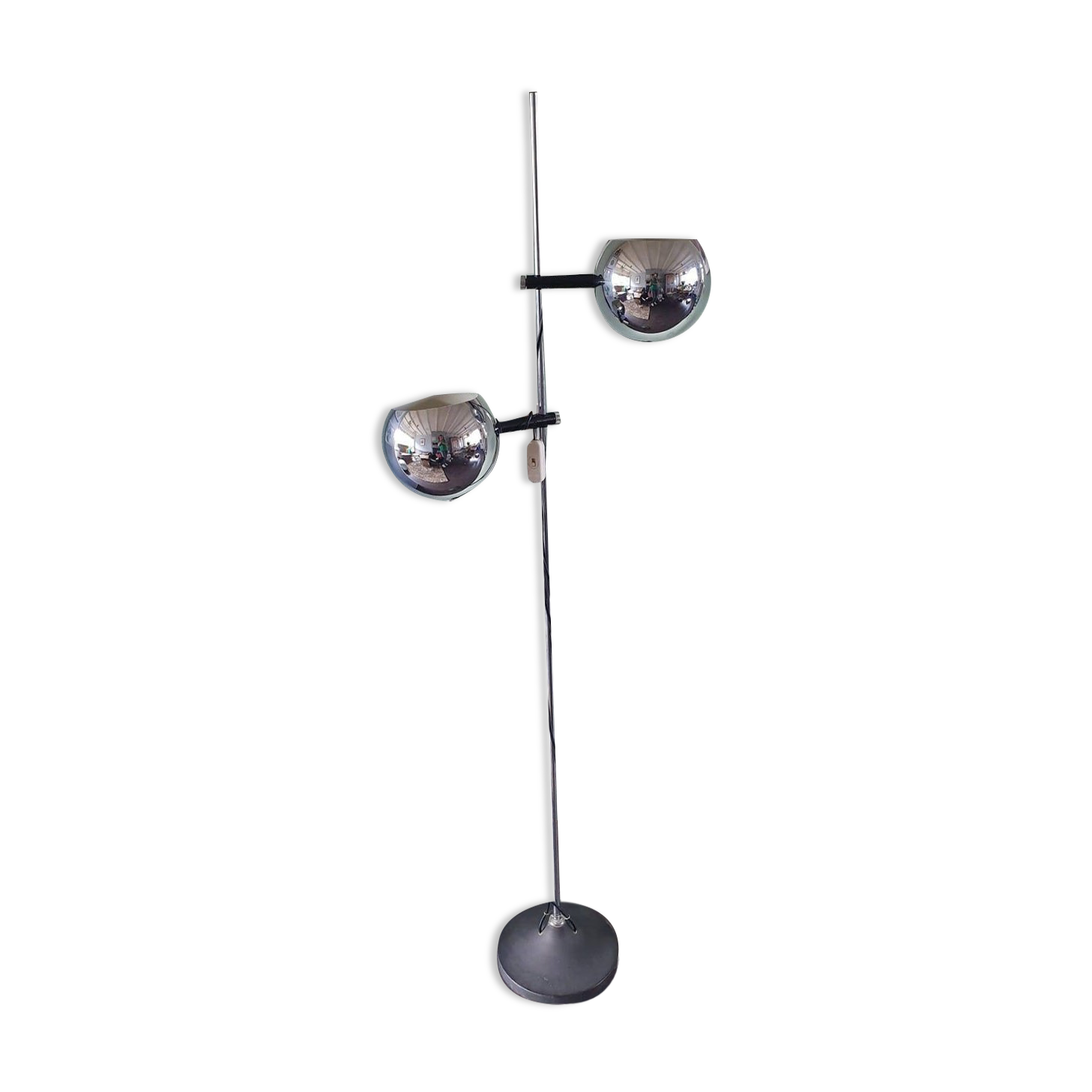 Floor lamp RAAK Amsterdam chrome 70s