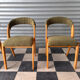 Set de 4 chaises gondoles Baumann