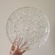 Vintage glass appetizer dish