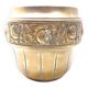Pot brass or bronze decorations pink decoration flower plant