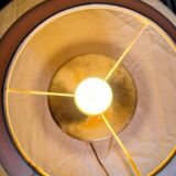 Handmade lamp in brass and Murano glass