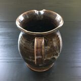 Flamed brown pitcher