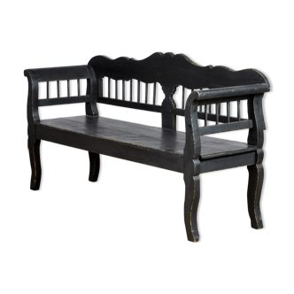 Antique Pine Bench, 1920s