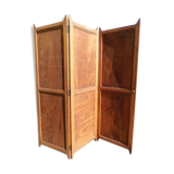 Antique wood screen 3 panels