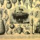 Antique engraving 1897 A. Millot - Nest, Birds' nest and other animals