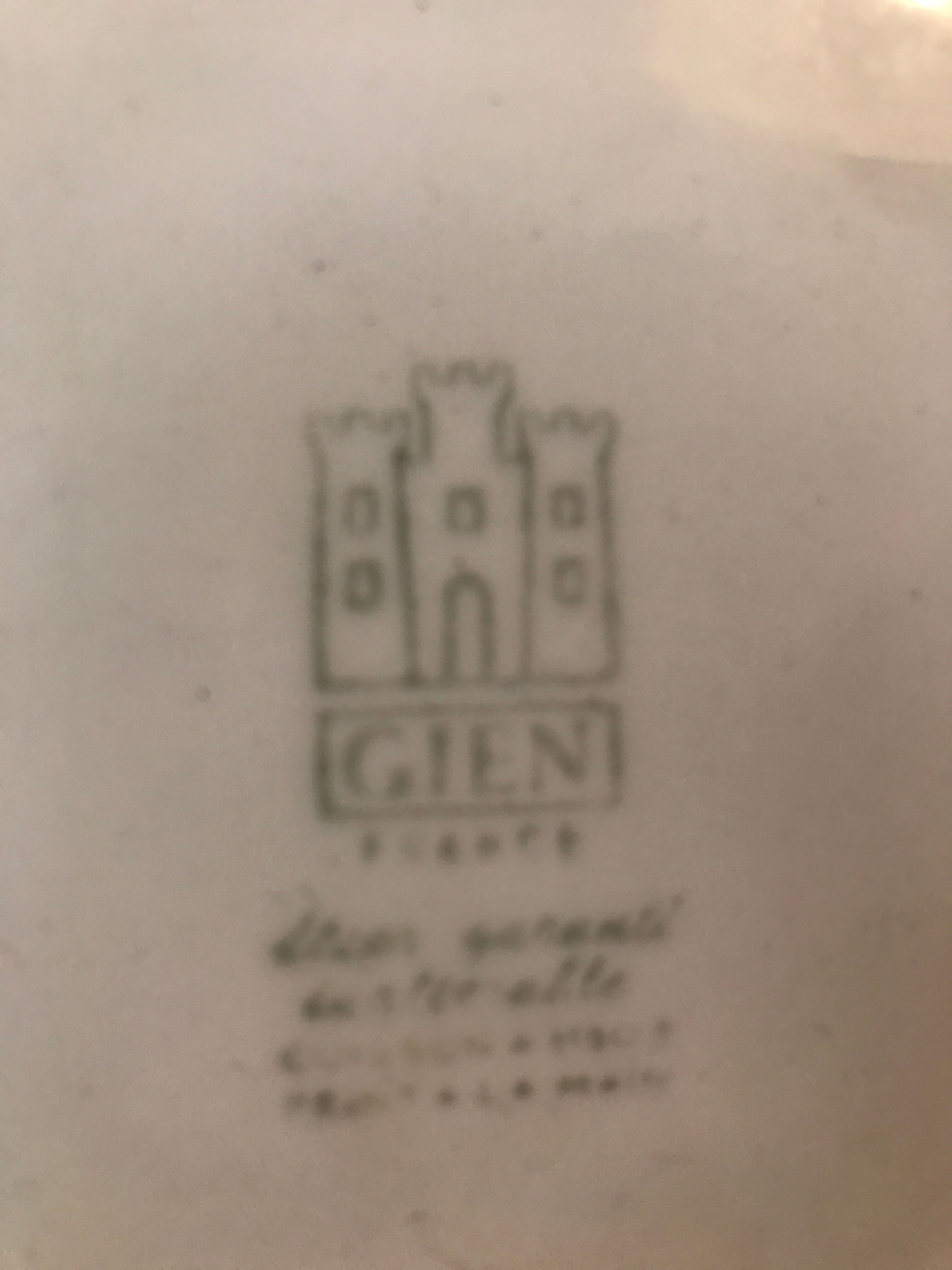 Fish dish from the Faience Factory of Gien