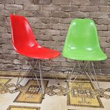 Pair of Eames Hermann Miller chairs 1960
