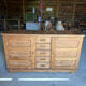 Renovated antique solid wood sideboard