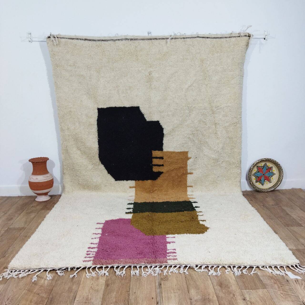 Handmade Moroccan Berber rug 314 x 210 cm