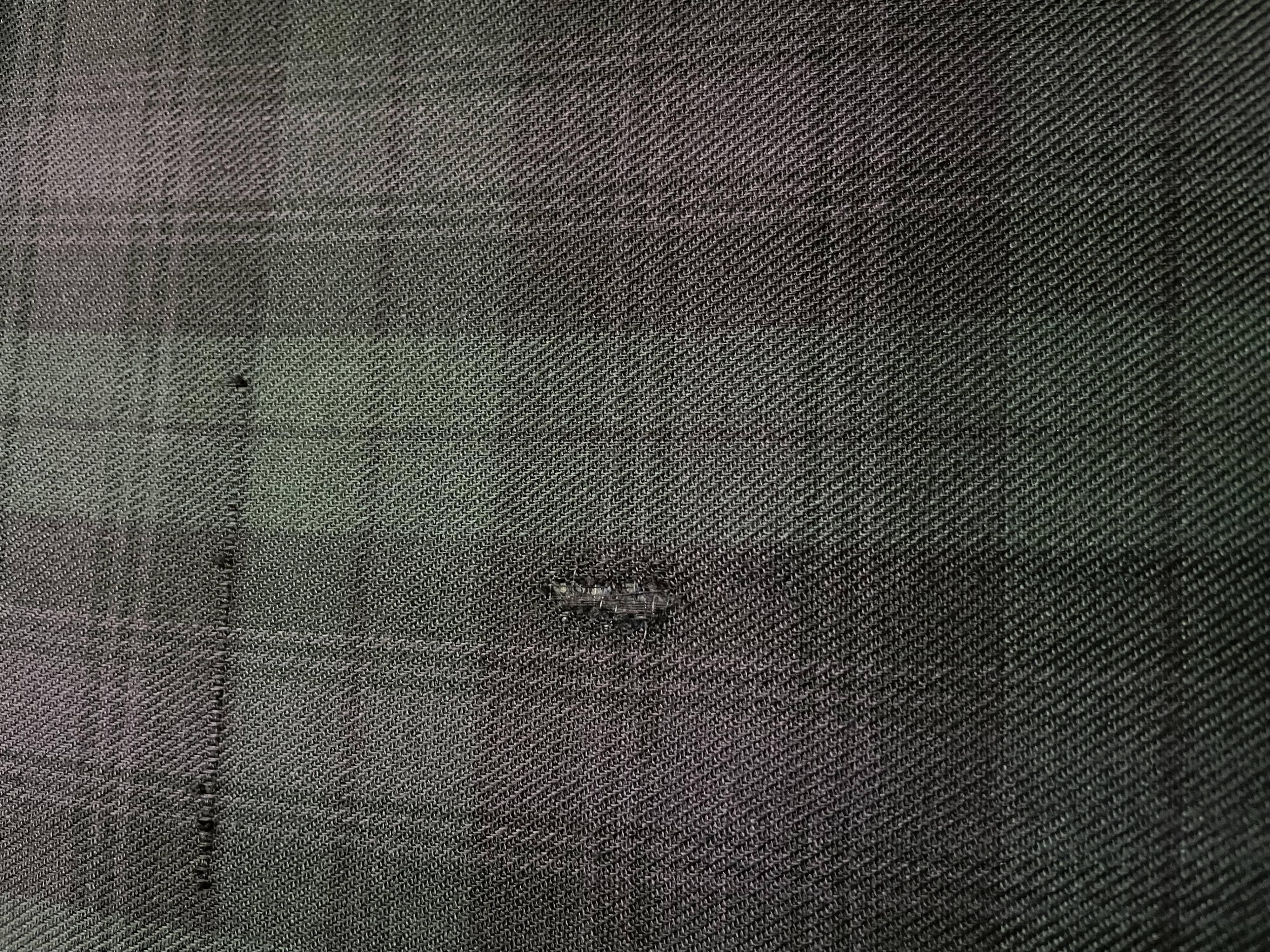 Tartan check suitcase