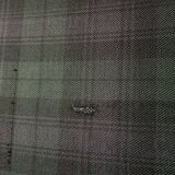 Tartan check suitcase