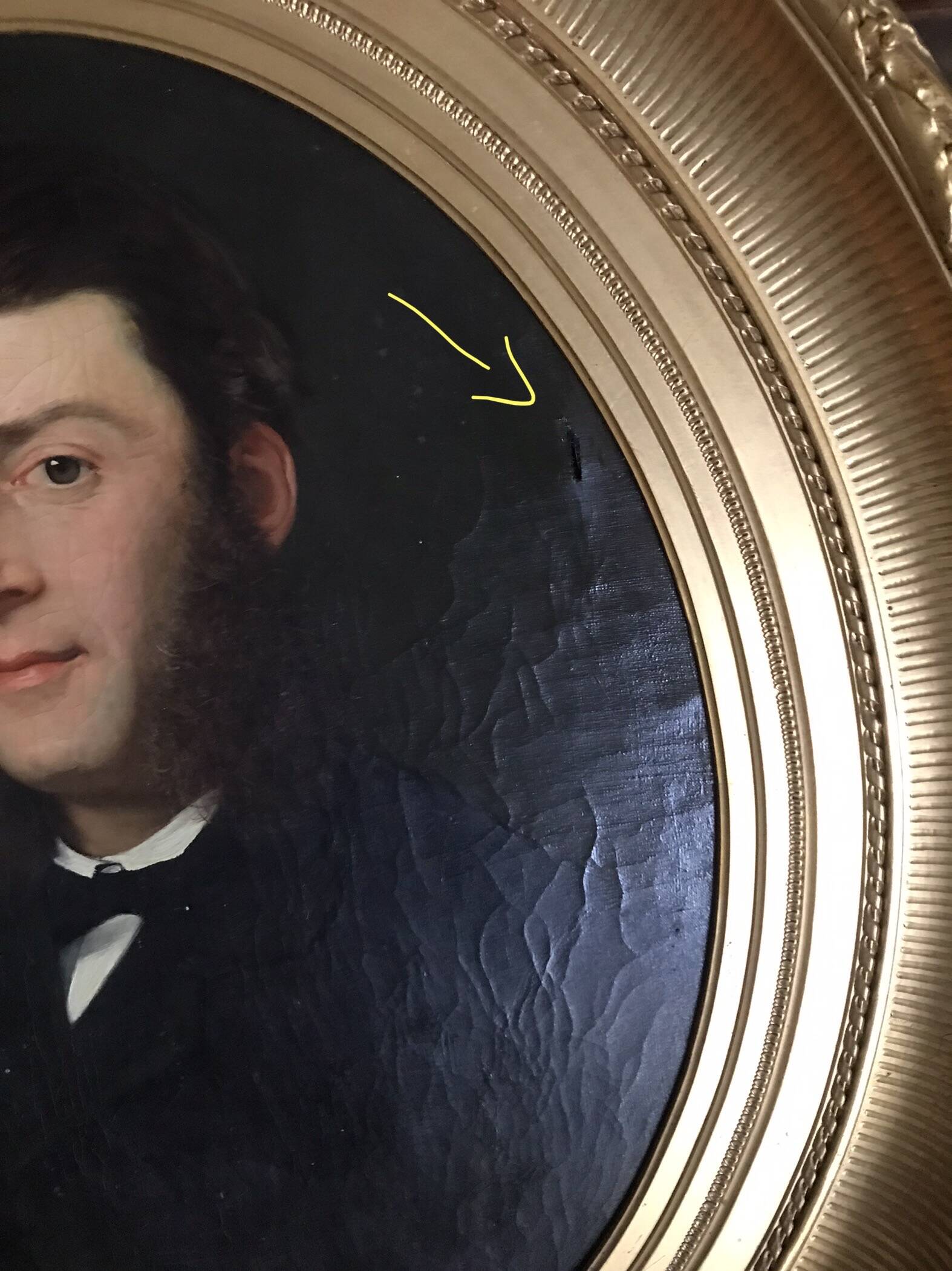 Huile sur toile Leopold Durangel