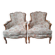 Paire de fauteuils bergère