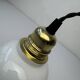 Lot 3 anciennes suspensions en opaline vintage