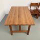 Dining table and 4 chairs, mountain furniture from the 1960s.