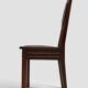 Ensemble de six chaises de salle à manger, acajou, France, années 1930 - Etienne Kohlmann