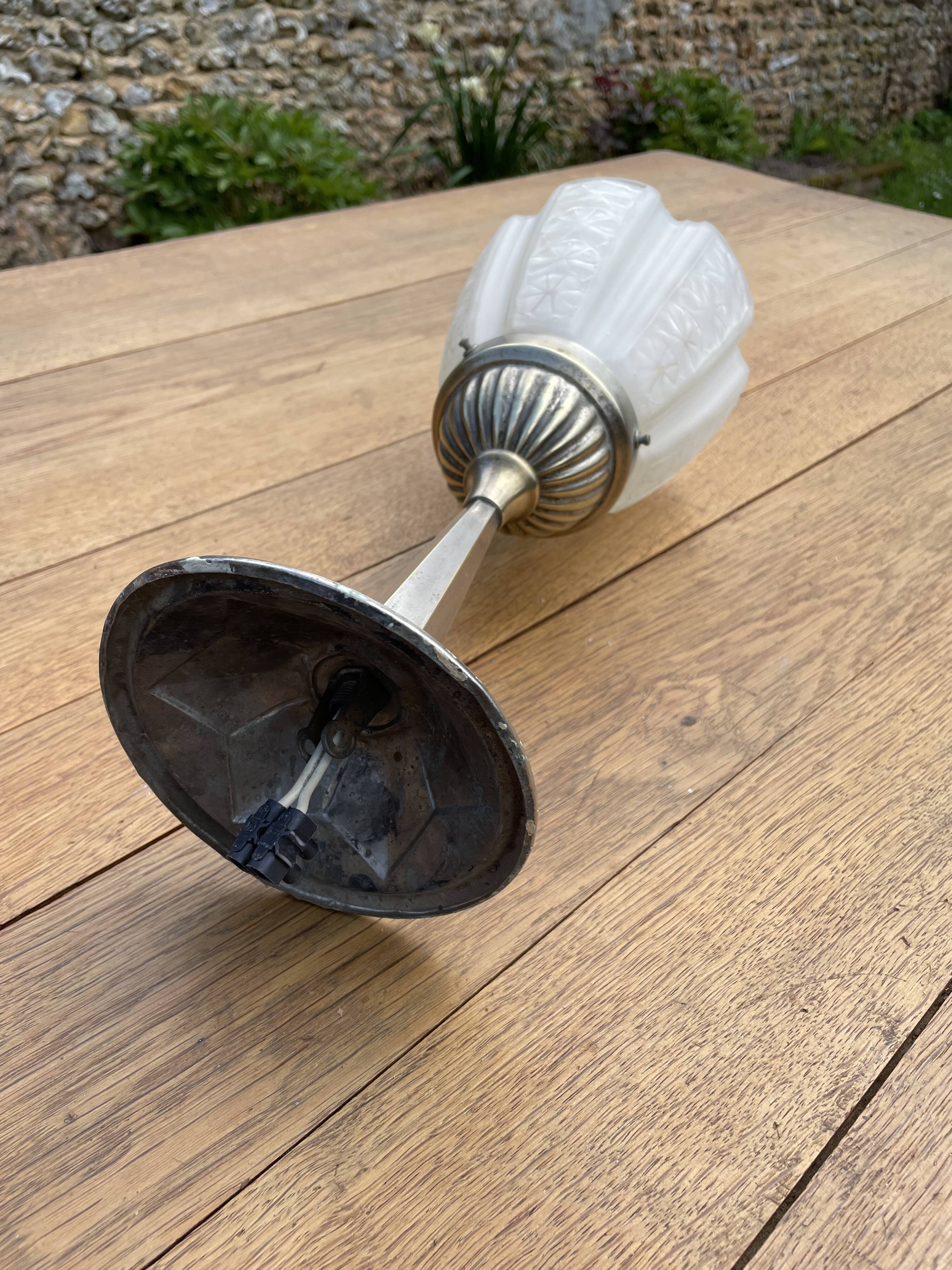 Art deco ceiling lamp