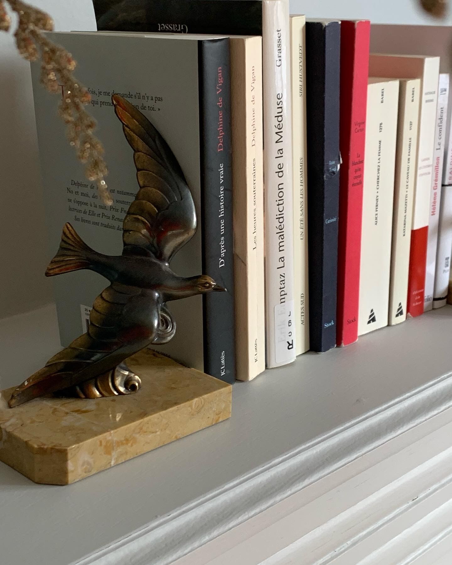 Paire de serres livres Art Déco