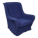 Graceful arm chair / wool bouclé / 70's
