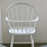 Abraham A Patijn's wooden armchair, 1950s