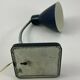 Blue lamp in metal 1960 reglable articulee vintage