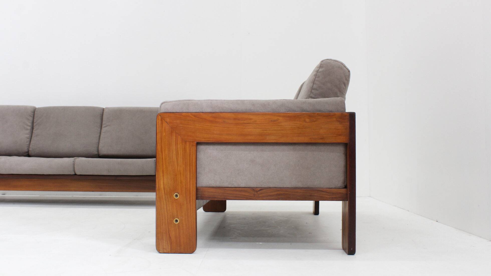 Vintage Bastiano sofa set by Tobia Scarpa for Gavina 1970s set of 2