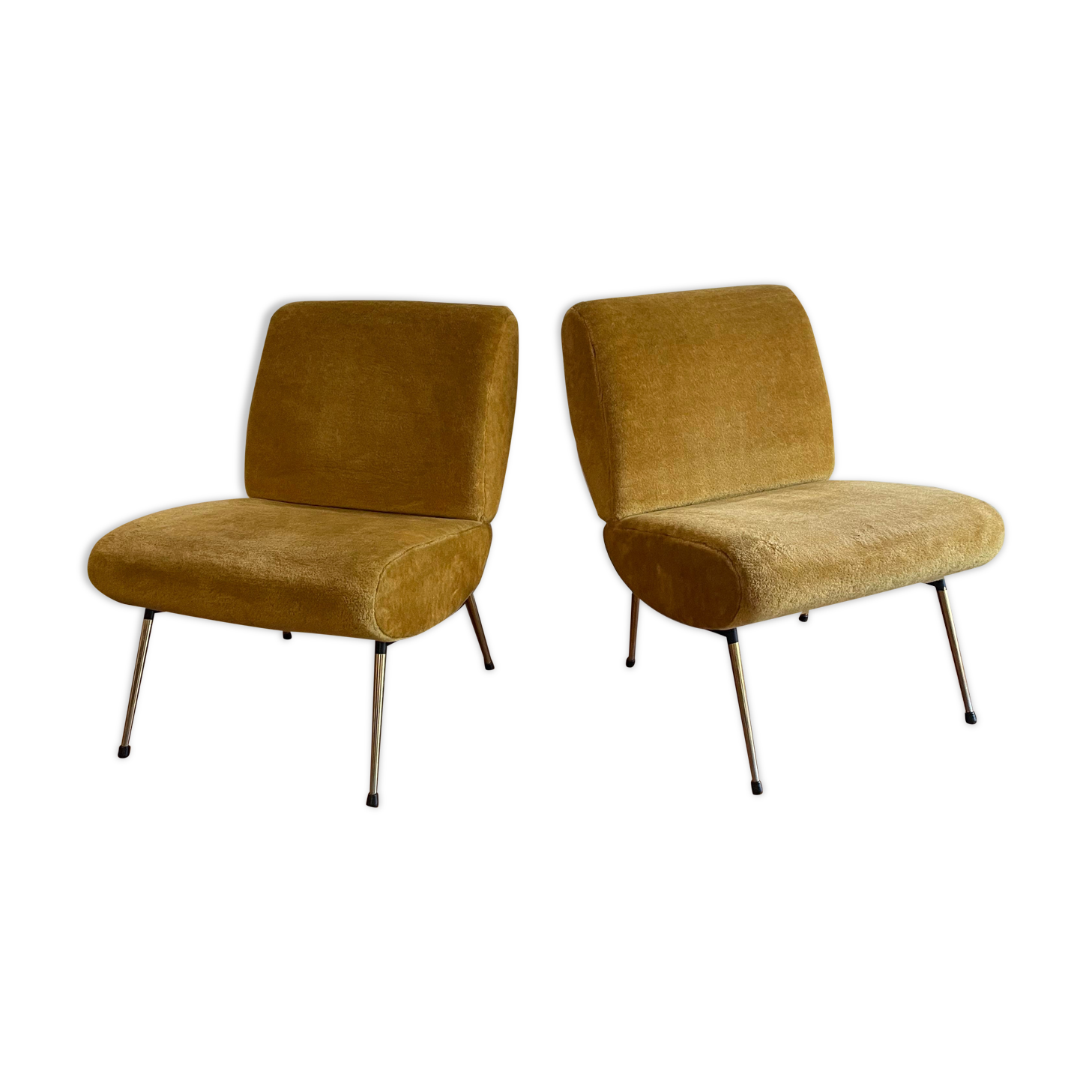 Pair of armchairs Kiss Pelfran 1960