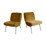 Pair of armchairs Kiss Pelfran 1960