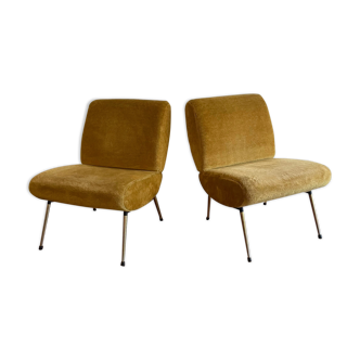 Pair of armchairs Kiss Pelfran 1960