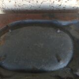 Cast iron butcher's counter plate