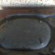 Cast iron butcher's counter plate