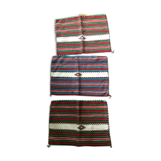 3 Berber cushion covers