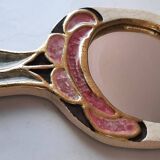 Glazed ceramic mirror by Mithé Espelt