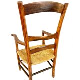 18th century rustic country armchair