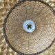 Suspension en osier vintage