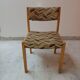 Lots of 4 vintage wooden chairs