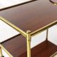 Vintage Brass Serving Trolley