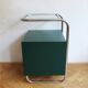 Bauhaus Style Tubular Steel Bedside Cabinet, Czechoslovakia 1940s