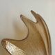 Vintage XL wall lamp, Murano and brass, Italy 1970