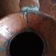 7 English copper measures, 19th century
