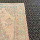 Handmade Pastel Beige Turquoise Area Rug 122x242cm